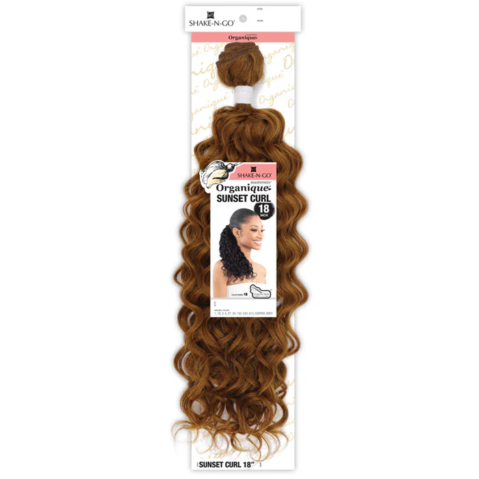 Organique By Shake N Go Weave - SUNSET CURL 18" - Image 3