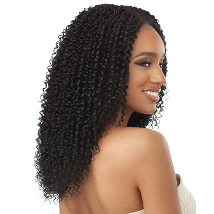 Outre 100% Human Hair Blend U Part Cap Leave Out Wig - PASSION COILS 20 - Image 3