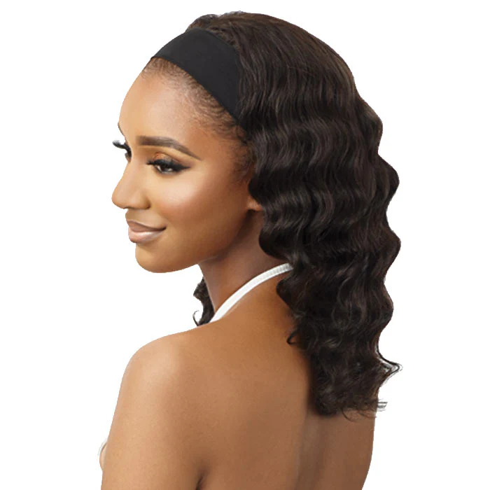 Outre 100% Unprocessed Human Hair Headband Wig - BODY CURL 16 - Image 3