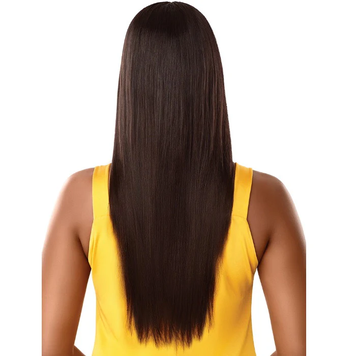 Outre The Daily Wig 100% Unprocessed Human Hair Lace Part Wig - STRAIGHT V-CUT 22" - Image 4