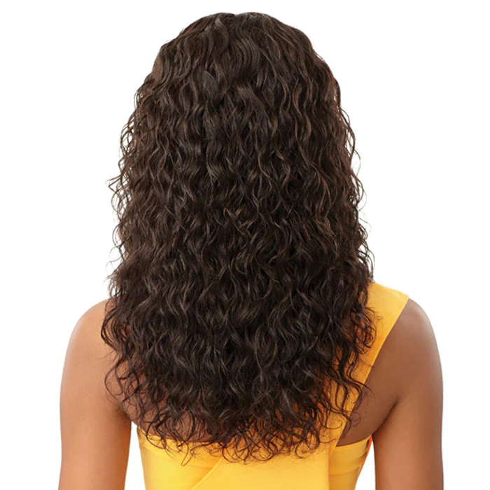 Outre 100% Unprocessed Human Hair Lace Part Wig - DEEP CURL 20 - Image 4