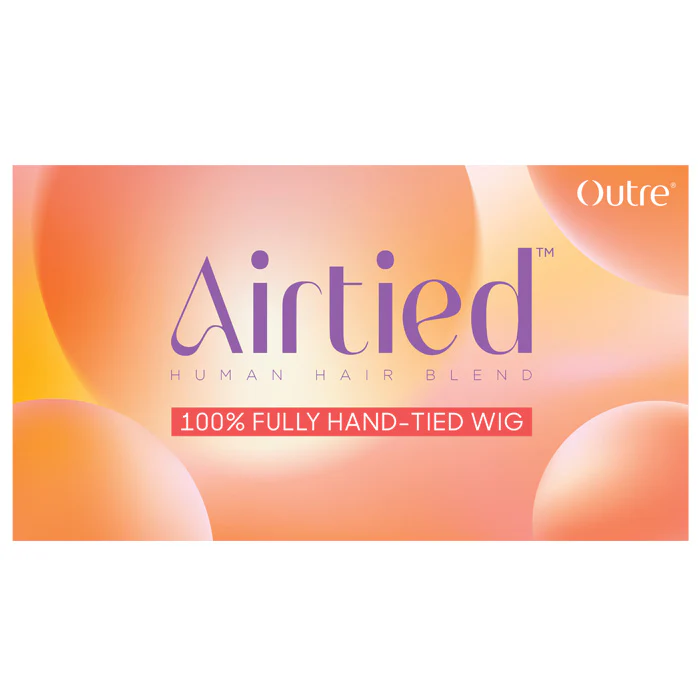 Outre Airtied Glueless Human Hair Blend 13x4 HD Lace Front Wig HHB-NATURAL YAKI 12" - 100% Fully Hand-Tied - Image 6