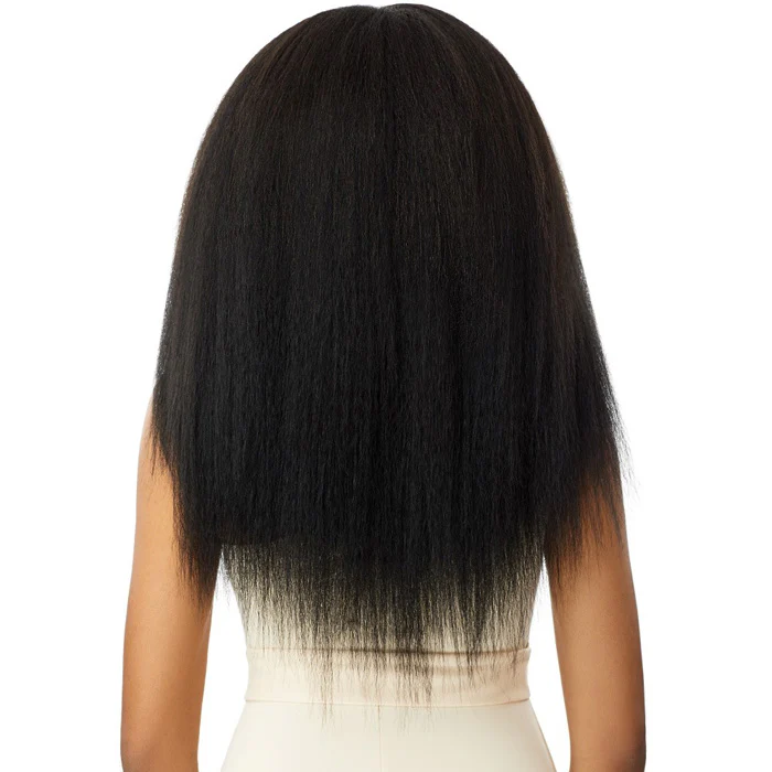 Outre Big Beautiful Hair Human Hair Blend Clip In 9 pcs Weave - KINKY STRAIGHT 18" - Image 4