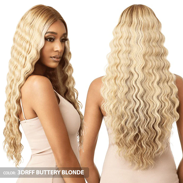Outre Color Bomb 5" Deep Part HD Lace Front Wig - KEEVAH - Image 5