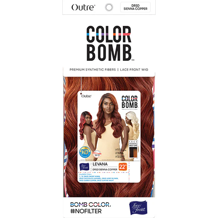 Outre Color Bomb 5" Deep Part HD Lace Front Wig - LEVANA - Image 6