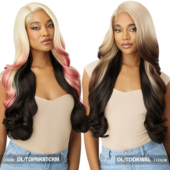Outre Color Bomb Glueless 5" Deep HD Lace Front Wig - BIRKLEY - Image 3
