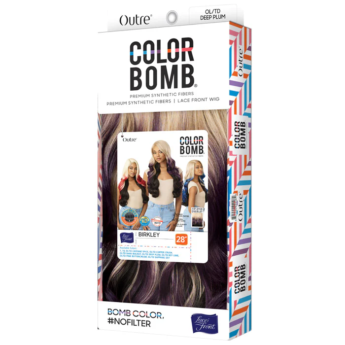 Outre Color Bomb Glueless 5" Deep HD Lace Front Wig - BIRKLEY - Image 7