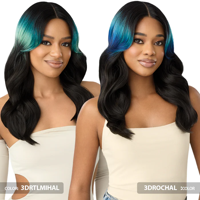 Outre Color Bomb Glueless 5" Deep Parting HD Lace Front Wig - CB 102 - Image 2