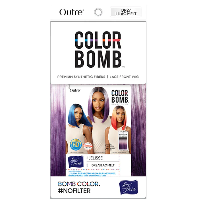 Outre Color Bomb HD Transparent Lace Front Wig - JELISSE - Image 5