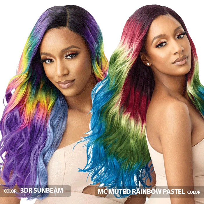 Outre Color Bomb HD Transparent Lace Front Wig - ZAHARA - Image 3