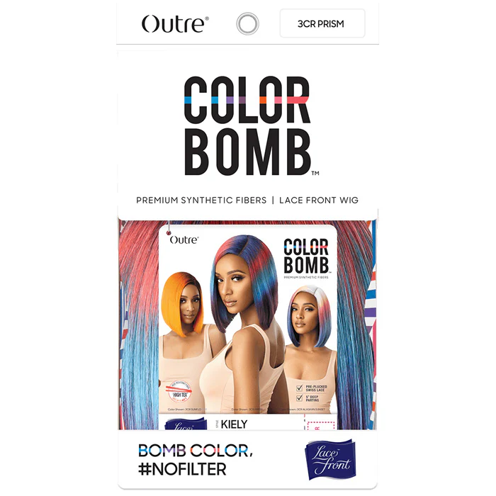 Outre Color Bomb L-Part Pre-Plucked Swiss Lace 5" Deep Part Wig - KIELY - Image 8