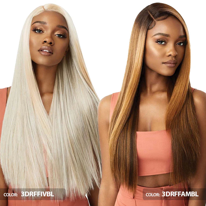 Outre Color Bomb Swiss Lace Front Wig - KOURTNEY - Image 3
