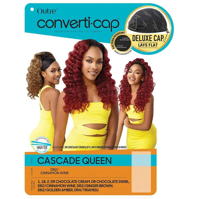 Outre Converi Cap Deluxe Half Wig - CASCADE QUEEN - Image 5