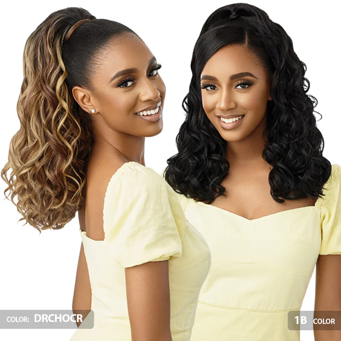 Outre Converti-Cap Deluxe Half Wig - DREAMY BOUNCE - Image 2