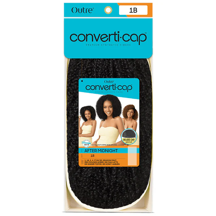 Outre Converti-Cap Deluxe Half Wig - AFTER MIDNIGHT - Image 6