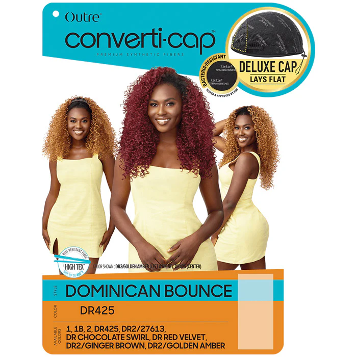 Outre Converti Cap Deluxe Half Wig - DOMINICAN BOUNCE - Image 6