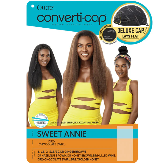 Outre Converti Cap Deluxe Half Wig - SWEET ANNIE - Image 5