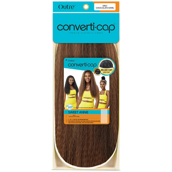 Outre Converti Cap Deluxe Half Wig - SWEET ANNIE - Image 6