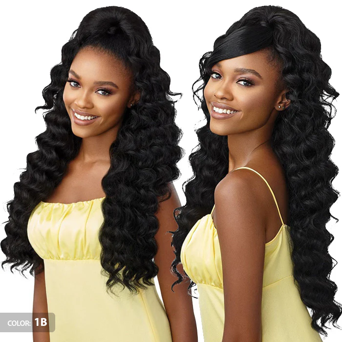 Outre Converti Cap Deluxe Half Wig - WAVY BABY - Image 2