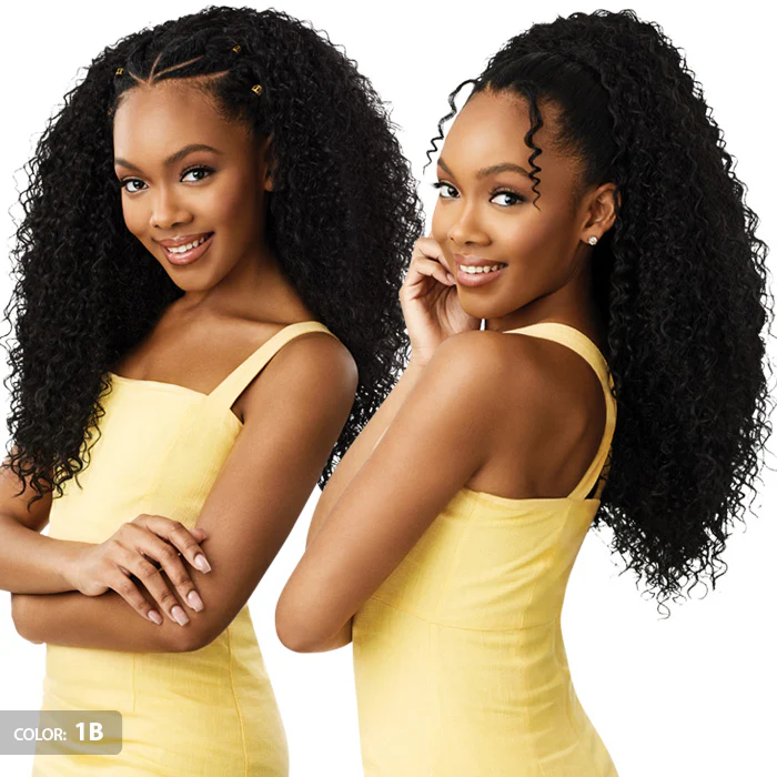 Outre Converti-Cap Half Wig - CURLY K.O - Image 2