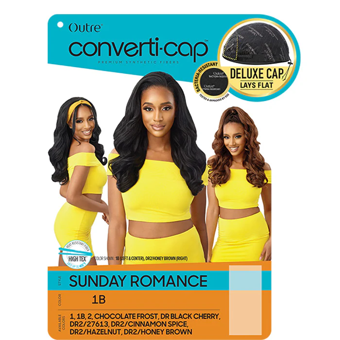 Outre Converti Cap Half Wig - SUNDAY ROMANCE - Image 5