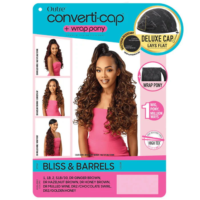 Outre Converti Cap + Wrap Pony Half Wig - BLISS & BARRELS - Image 5