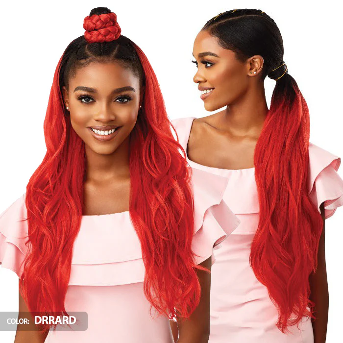 Outre Converti Cap + Wrap Pony Half Wig - SUNSHINE & ME - Image 2