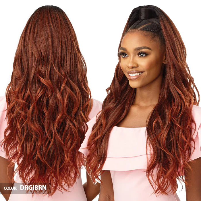 Outre Converti Cap + Wrap Pony Half Wig - SUNSHINE & ME - Image 3