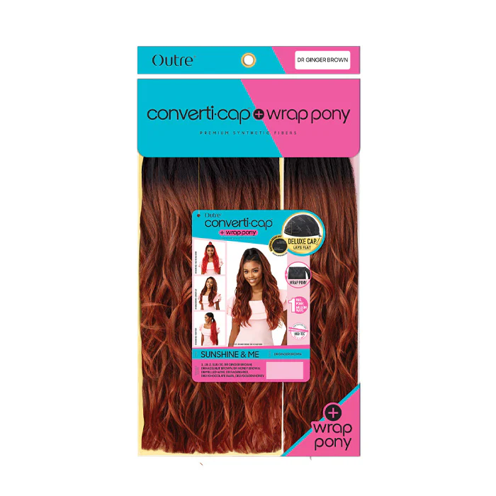 Outre Converti Cap + Wrap Pony Half Wig - SUNSHINE & ME - Image 6