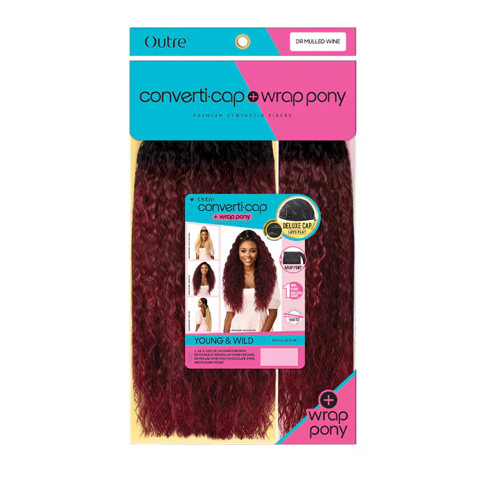 Outre Converti Cap + Wrap Pony Synthetic Wig - YOUNG & WILD - Image 7
