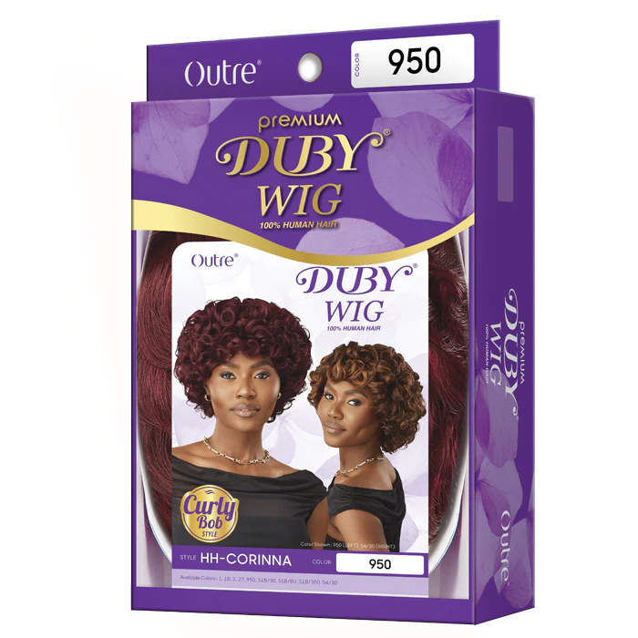 Outre Duby Wig 100% Human Hair Full Wig - HH-CORINNA - Image 5