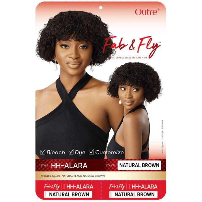 Outre Fab & Fly 100% Unprocessed Human Hair Full Wig - HH-ALARA - Image 6