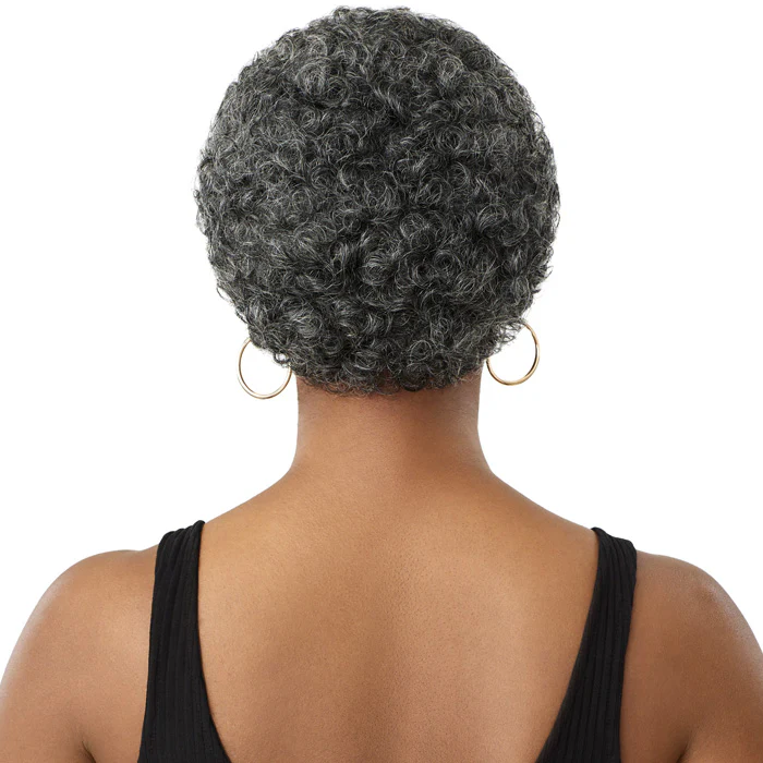 Outre Fab & Fly Gray Glamour 100% Human Hair Full Wig - HH-CARLIE - Image 4