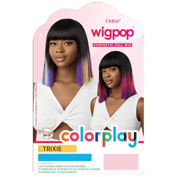 Outre Wigpop Colorplay Full Wig - TRIXIE - Image 5