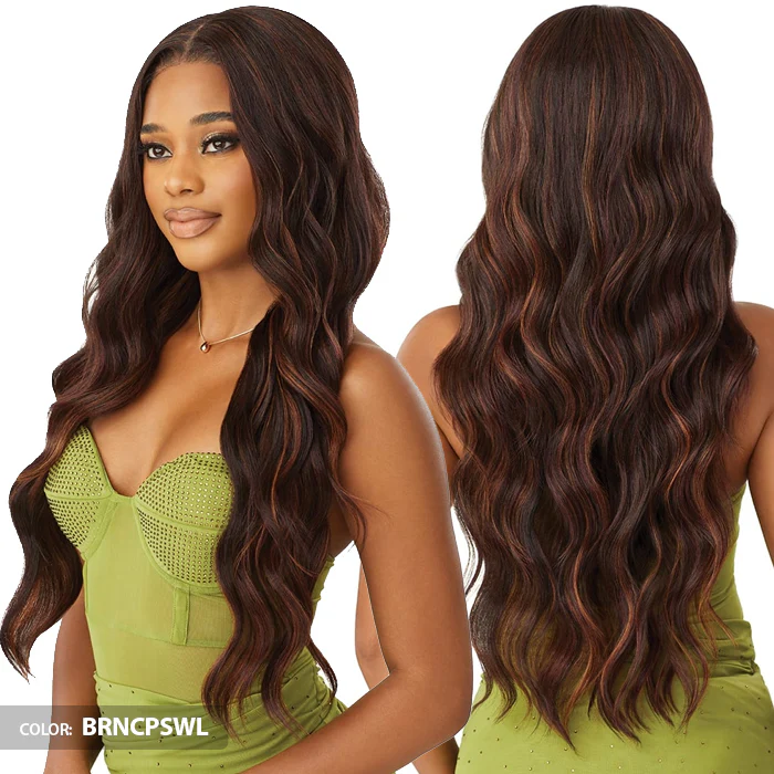 Outre Glueless 6x5 Pre-Cut Lace Closure Wig - HHB-LOOSE BODY 26" - 100% Human Hair Blend - Image 3