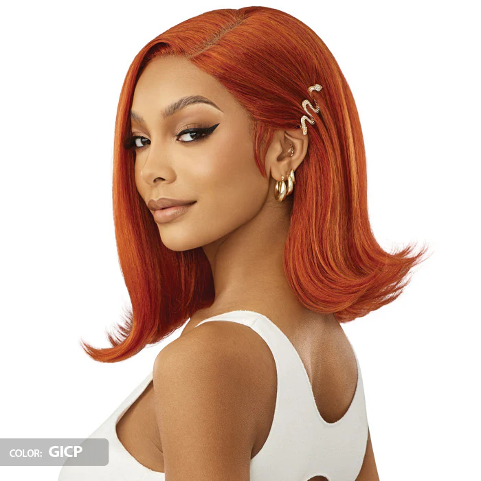 Outre Glueless HD Lace Front Wig - CARMEL - Pre-Plucked - Image 2