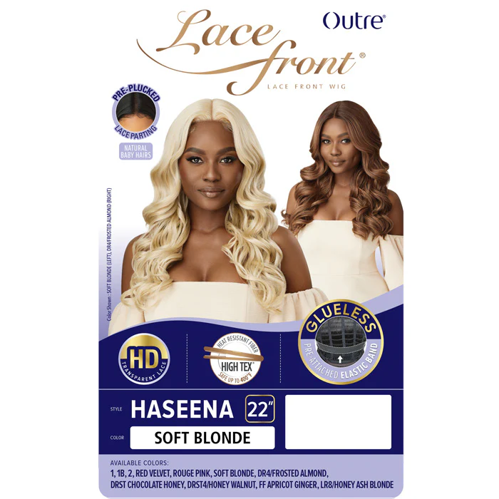 Outre Glueless HD Lace Front Wig - HASEENA - Pre-Plucked - Image 4