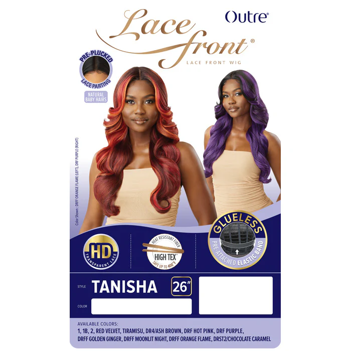 Outre Glueless Pre-Plucked HD Lace Front Wig - TANISHA - Image 4