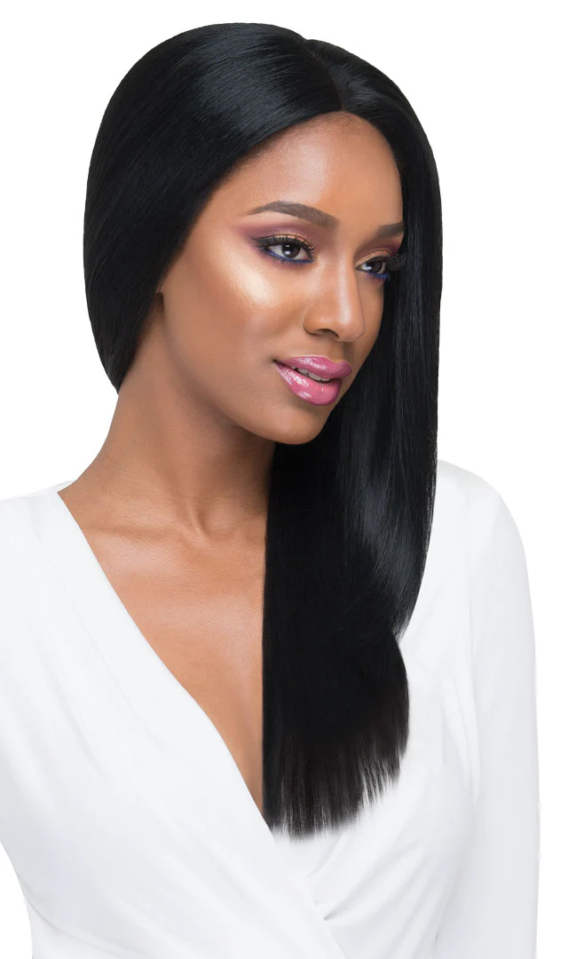 Outre Synthetic Hand Tied Full Swiss Lace Frontal Wig - KARA - Image 3