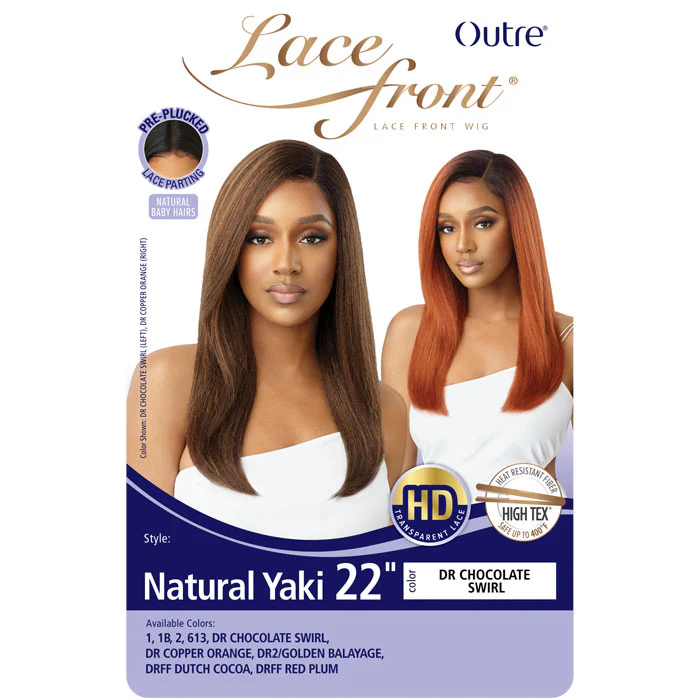 Outre HD Lace Front Wig - NATURAL YAKI 22" - Image 4