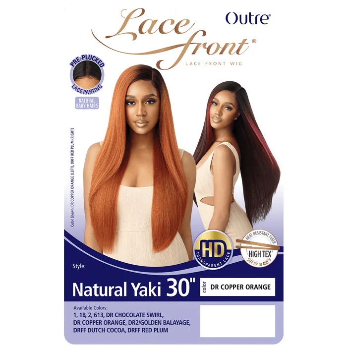 Outre HD Lace Front Wig - NATURAL YAKI 30" - Image 4