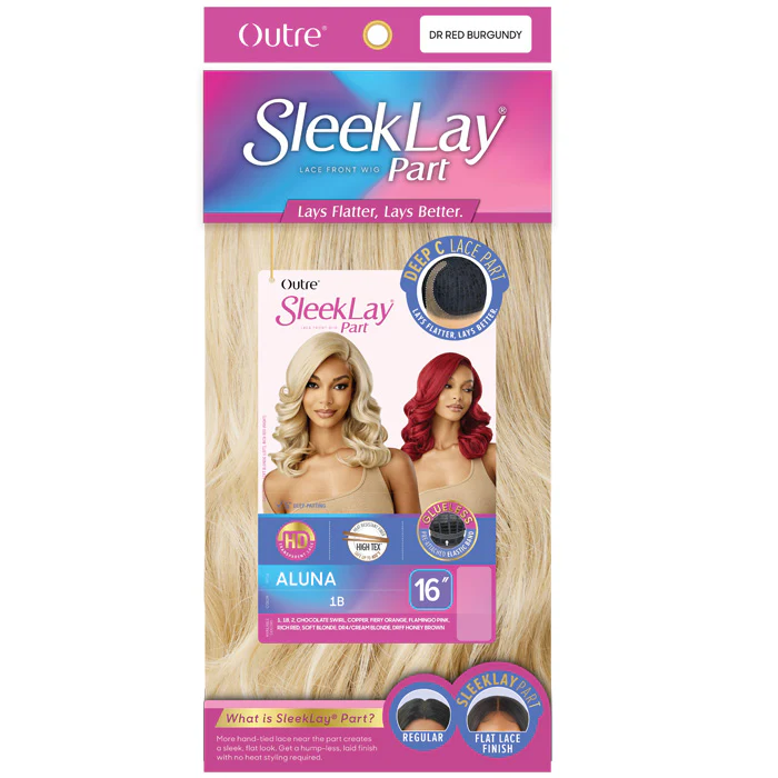 Outre HD Lace Front Wig SleekLay Glueless Deep C Lace Part Wig - ALUNA - Image 5