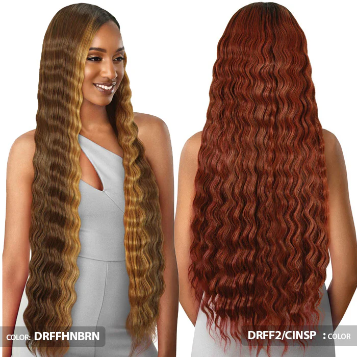 Outre HD Pre-Plucked Lace Front Wig - ANABEL - Crimp Wave - Image 2