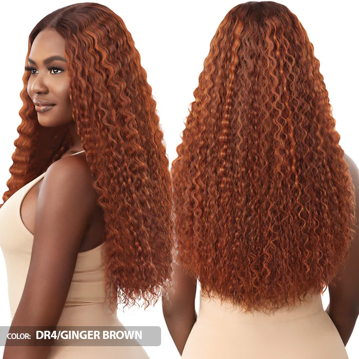 Outre HD Transparent 5" Deep Part Lace Front Wig - SOLMINA - Image 3