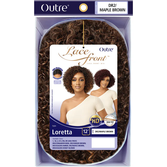 Outre HD Transparent Lace Front Wig - LORETTA - Image 6