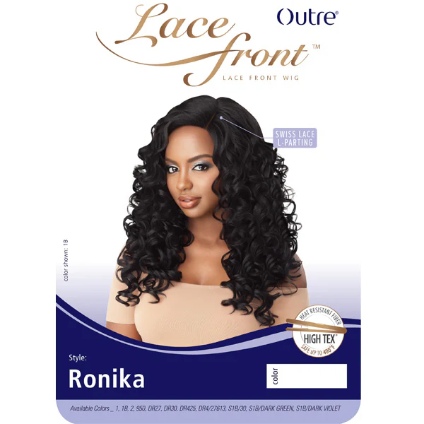 Outre L-Part Swiss Lace Front Wig - RONIKA - Image 4