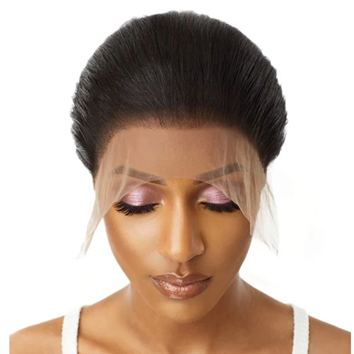 Outre Laid & Slayed 100% Unprocessed Human Hair Pre-Plucked HD 13x5 Hand-Tied Lace Closure - NATURAL BODY 10" - Image 2
