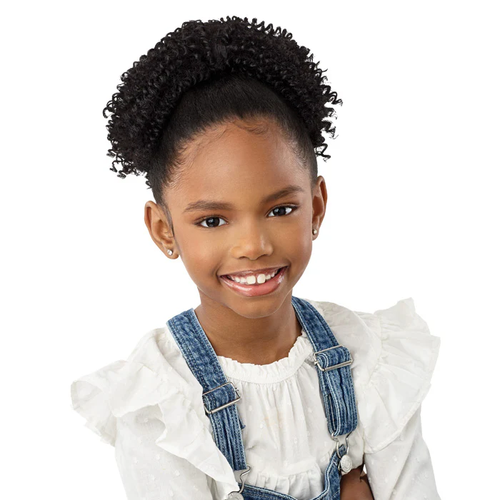 Outre Lil Looks Kids Drawstring Ponytail - SPRINGY COILS 8"