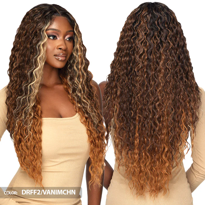 Outre Melted Hairline Glueless 5" Deep Parting HD Lace Front Wig - LEA - Image 3