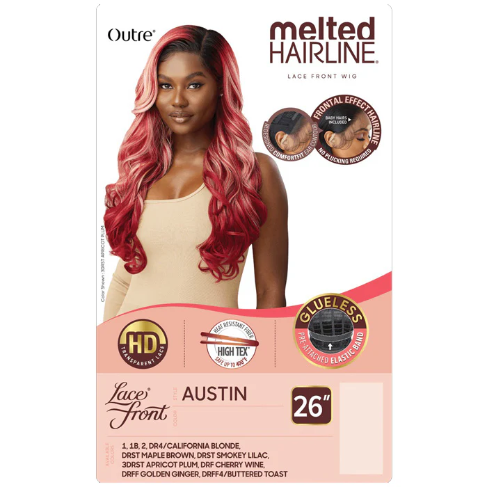 Outre Melted Hairline Glueless HD Lace Front Wig - AUSTIN - Image 4